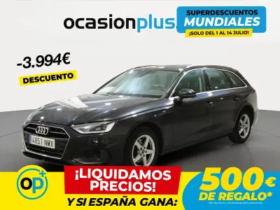 Usado Audi A4 Advanced Plus 150 CV (110 kW) 2023 Negro Familiar