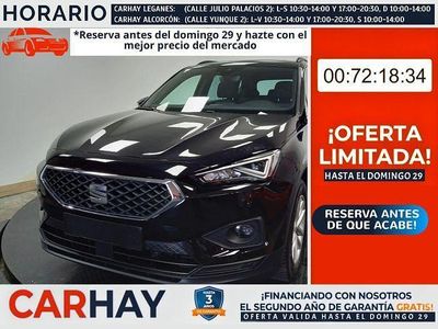 Usado Seat Tarraco Style 151 CV (111 kW) 2021 Negro SUV