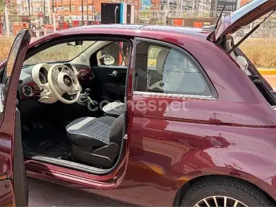 Usado Fiat 500 Lounge 69 CV (50 kW) 2018 Granate Berlina