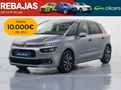 Usado Citroën C4 Picasso Feel 130 CV (95 kW) 2017 Gris Monovolumen