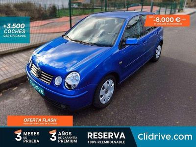 Usado VW Polo Advance 75 CV (55 kW) 2004 Azul Berlina