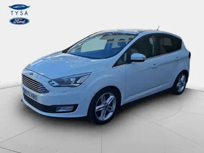 Usado Ford C-MAX Titanium 125 CV (91 kW) 2018 Blanco Monovolumen