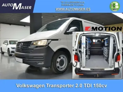 Usado VW T6.1 150 CV (110 kW) 2020 Blanco Van