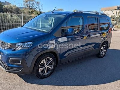 Usado Peugeot Rifter GT-line 130 CV (95 kW) 2019 Azul Monovolumen