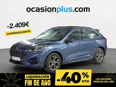 Azul Usado 2022 Ford Kuga ST-Line SUV | 20.150 € (Precio justo)