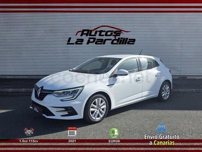 Usado Renault Mégane IV Intens 115 CV (84 kW) 2021 Blanco Berlina
