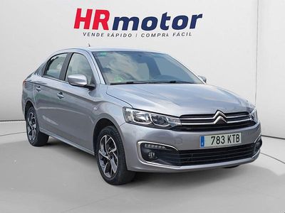 Usado Citroën C-Elysee I PureTech 82 CV (60 kW) 2018 Negro Berlina