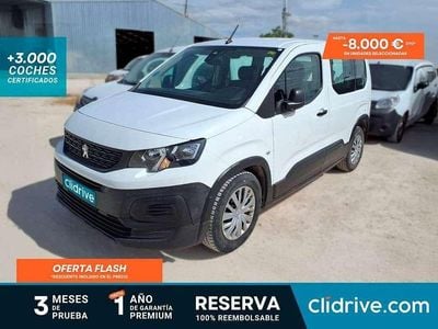 Usado Peugeot Rifter Access 99 CV (72 kW) 2020 Blanco Monovolumen