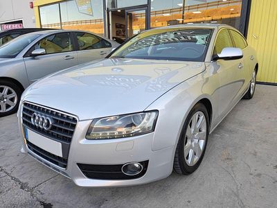 Usado Audi A5 Sportback 190 CV (139 kW) 2009 Gris Utilitario