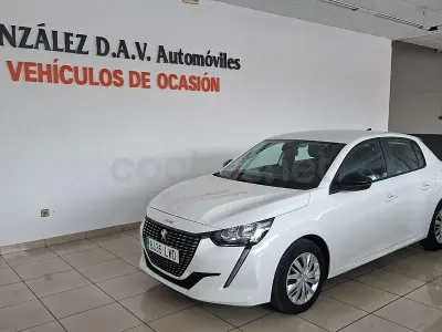 Usado Peugeot 208 Active 100 CV (73 kW) 2022 Blanco Utilitario