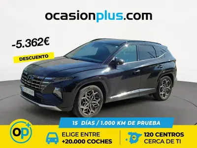 Usado Hyundai Tucson N Line 150 CV (110 kW) 2023 Negro SUV