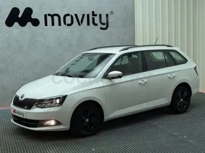 Usado Skoda Fabia Ambition 90 CV (66 kW) 2016 Blanco Familiar