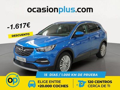 Usado Opel Grandland X Excellence 120 CV (88 kW) 2018 Azul SUV