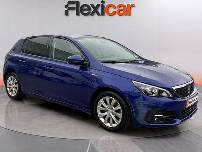 Usado Peugeot 308 Access 110 CV (80 kW) 2020 Azul Utilitario