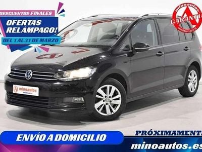 Usado VW Touran Business 116 CV (85 kW) 2020 Negro Monovolumen