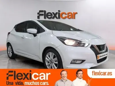 Usado Nissan Micra Acenta 100 HP (73 kW) 2019 Branco Citadino