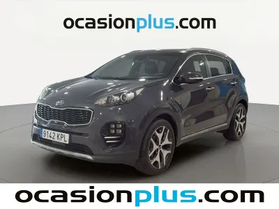 Usado Kia Sportage GT-Line 116 CV (85 kW) 2018 Gris SUV