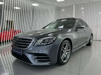 Usado Mercedes S350 286 CV (210 kW) 2021 Gris Berlina