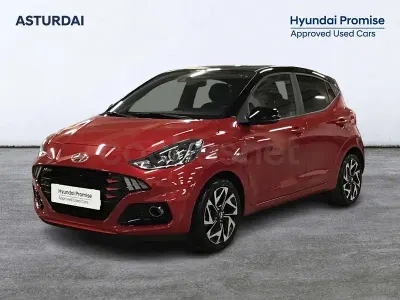Usado Hyundai i10 N Line 90 CV (66 kW) 2026 Granate Utilitario