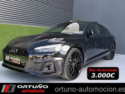 Käytetty Audi A5 Sportback S-Line 163 HP (119 kW) 2021 Musta Viistoperä