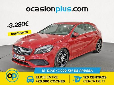 Rojo Usado 2018 Mercedes A180 Berlina | 19.490 € (Un poco caro)