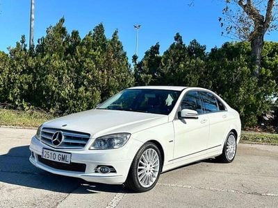 Usado Mercedes C200 Avantgarde 184 CV (135 kW) 2010 Blanco Berlina