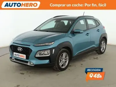 Usado Hyundai Kona 120 HP (88 kW) 2018 Azul SUV
