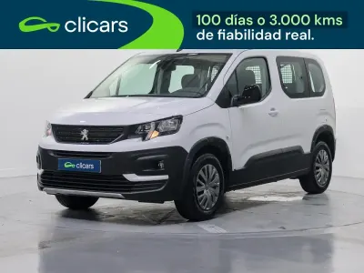 Gebraucht Peugeot Rifter Business-Line 100 PS (73 kW) 2022 Weiß Van / Kleinbus