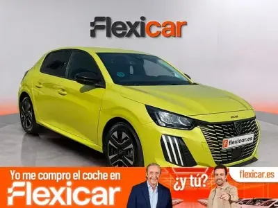 Usado Peugeot 208 Allure 100 CV (73 kW) 2025 Verde Utilitario
