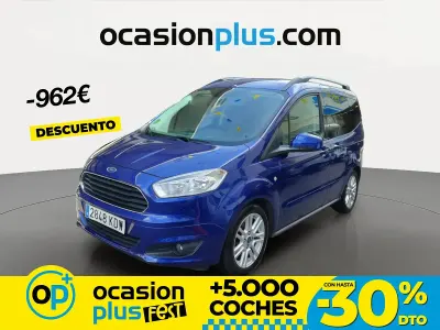 Usado Ford Tourneo Courier Titanium 100 CV (73 kW) 2017 Azul Monovolumen