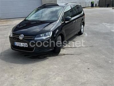 Usado VW Sharan 140 CV (102 kW) 2013 Negro Monovolumen