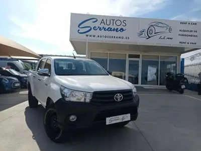 Usado Toyota HiLux 144 CV (105 kW) 2020 Blanco Pickup/Camioneta