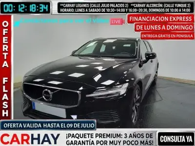 Usado Volvo V60 Business Edition 394 CV (289 kW) 2019 Negro Familiar