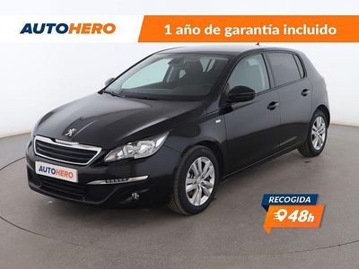 Usado Peugeot 308 Style 121 CV (88 kW) 2017 Negro Berlina