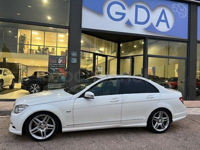 Usado Mercedes C250 Elegance 204 CV (150 kW) 2011 Blanco Berlina