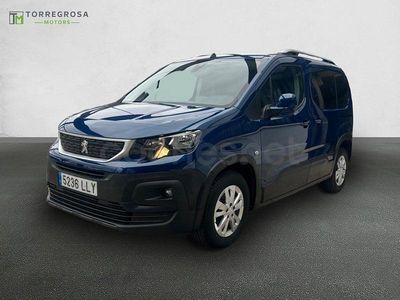 Usado Peugeot Rifter Active 130 CV (95 kW) 2020 Azul Monovolumen