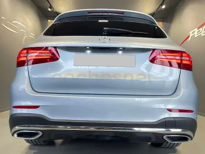 Usado Mercedes GLC220 AMG line 170 CV (125 kW) 2016 Gris / plata SUV