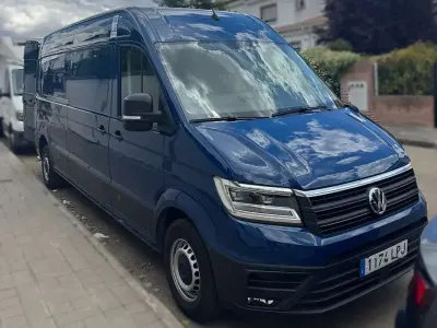 Usado VW Crafter 140 CV (102 kW) 2021 Azul Van