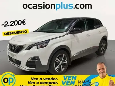 Usado Peugeot 3008 Allure 131 CV (96 kW) 2019 Blanco SUV