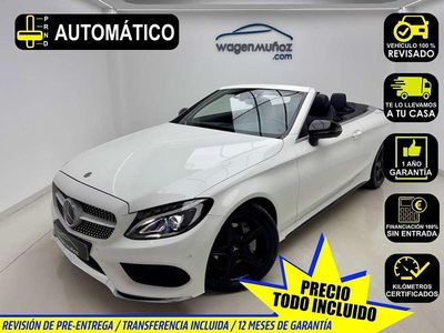 Blanco Usado 2016 Mercedes C220 Descapotable | 26.900 € (Un poco caro)
