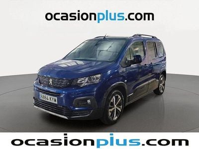 Usado Peugeot Rifter GT-line 100 CV (73 kW) 2019 Azul Monovolumen