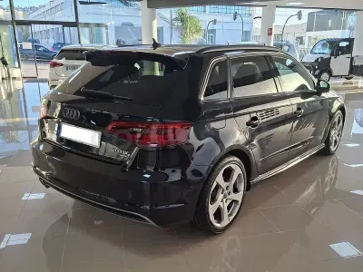 Usado Audi A3 S-Line 184 CV (135 kW) 2014 Negro Berlina