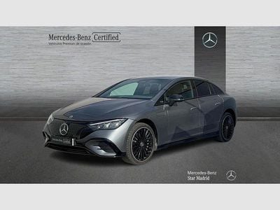 Gris / plateado Usado 2024 Mercedes EQE350 AMG line Berlina | 49.990 € (Super precio)