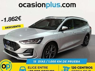 Usado Ford Focus ST-Line 155 CV (114 kW) 2024 Plateado Familiar