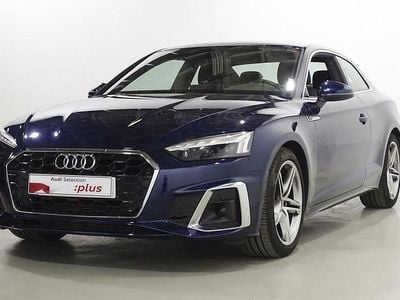 Usado Audi A5 S-Line 190 CV (139 kW) 2020 Azul Coupe