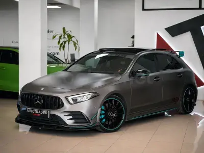 Usado Mercedes A35 AMG 306 CV (225 kW) 2019 Amarillo Berlina