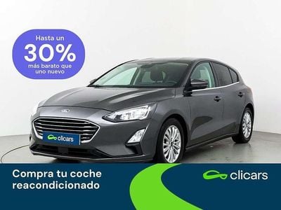 Usado Ford Focus Titanium 120 CV (88 kW) 2020 Gris Utilitario
