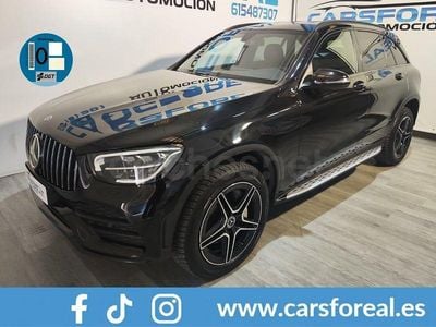 Usado Mercedes GLC300e 333 CV (244 kW) 2022 Negro SUV