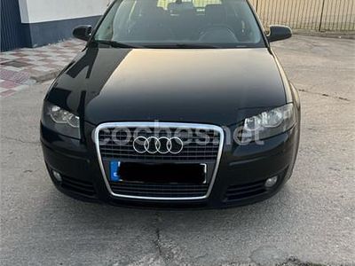 Negro Usado 2008 Audi A3 Ambiente Berlina | 5100 € (Buen precio)