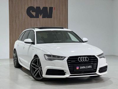 Usado Audi A6 S-Line 218 CV (160 kW) 2015 Blanco Familiar
